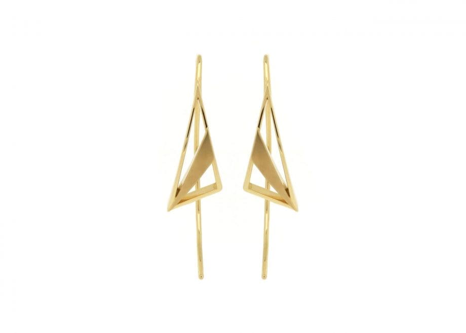 divine crescents earrings - artemis